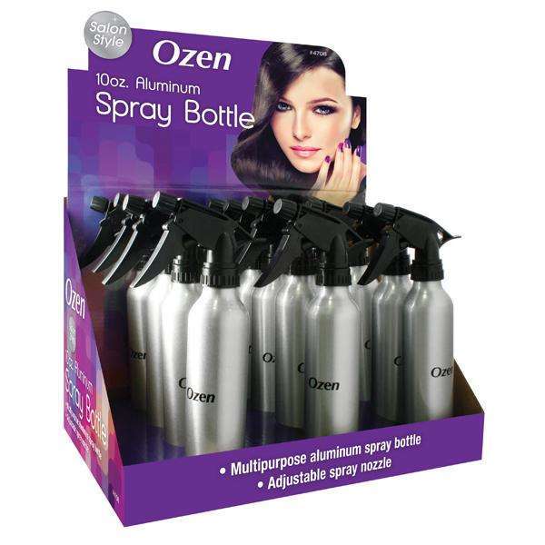 Annie International:Annie Ozen Series Aluminum Spray Bottle Display Set 10oz 12pcs