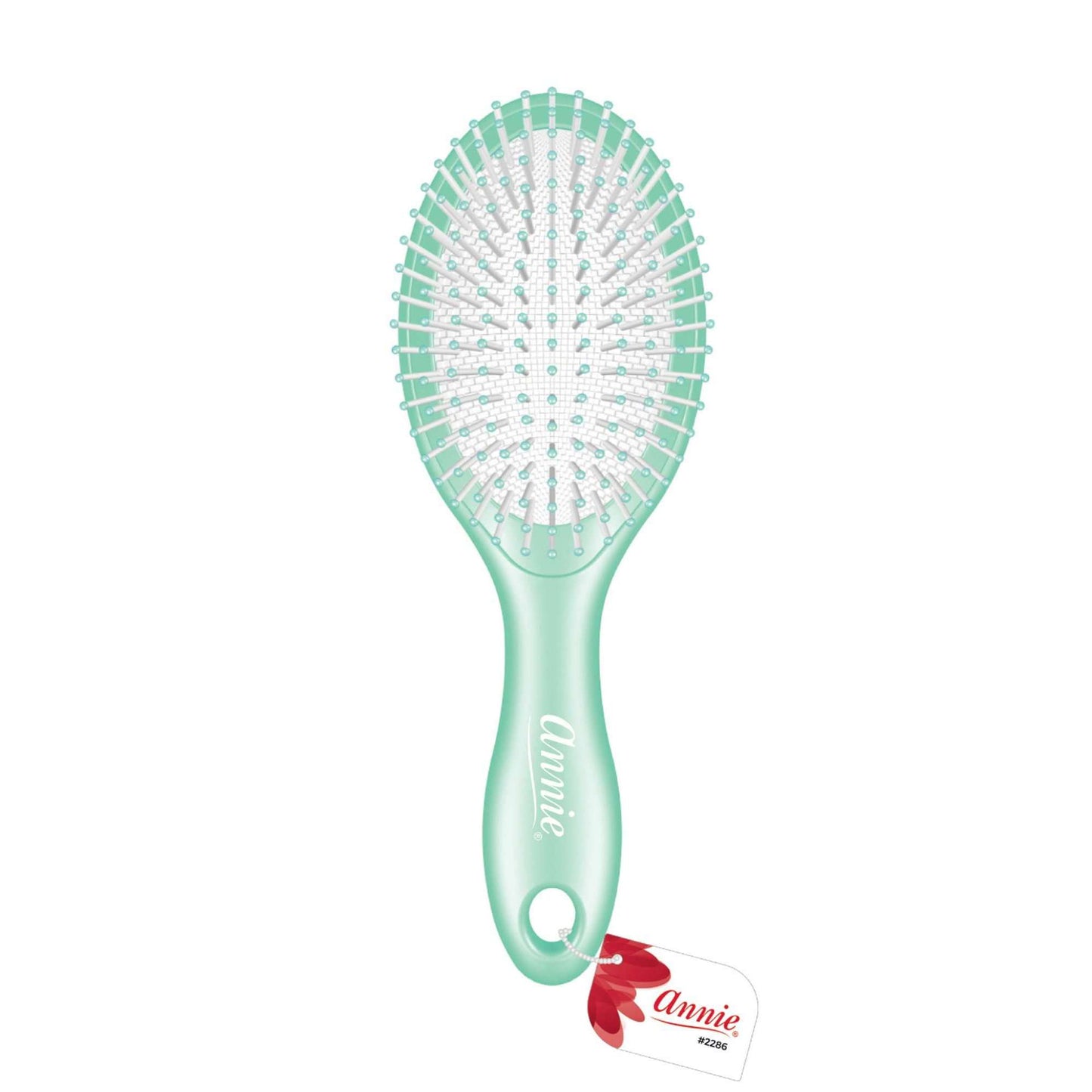 Annie International:Annie Pastel Cushion Brush Aqua