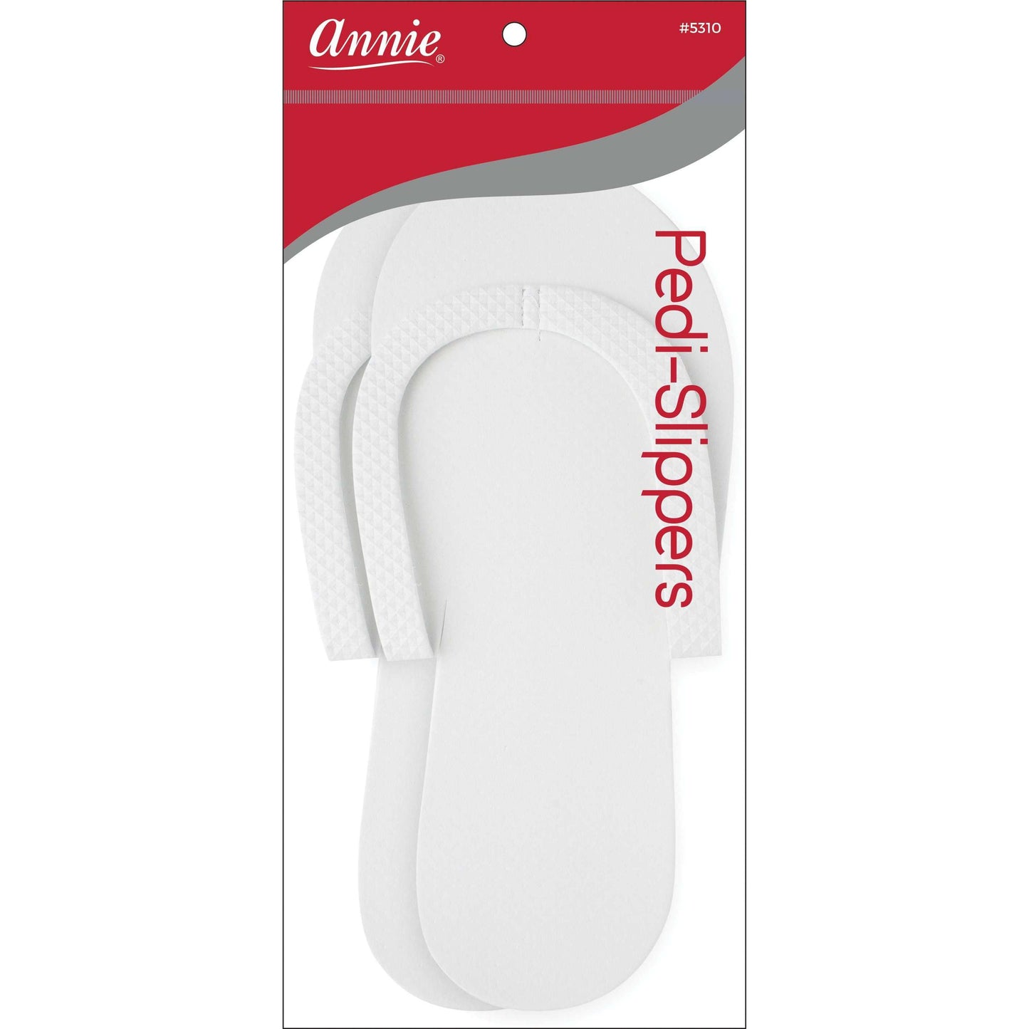 Annie International:Annie Pedi-Slipper Asst Color:White