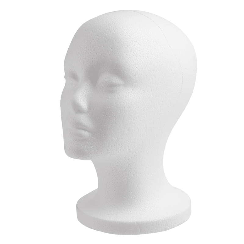 Deluxe Polystyrene Foam Head 19 Tall by Annie