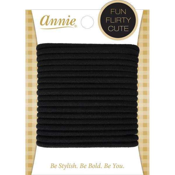 Annie Ponytailer 5.5" 18ct Black Ponytailers Annie