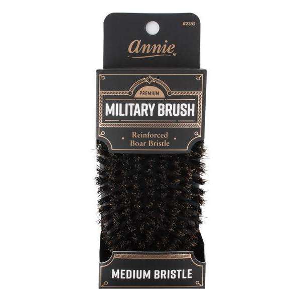 Annie Premium Medium Military Boar Bristle Brush Brushes Annie   