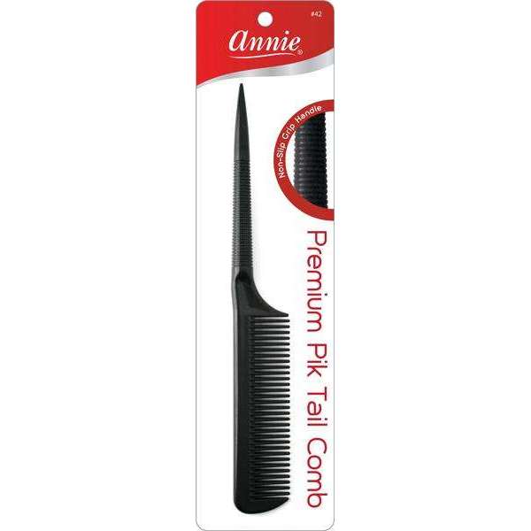 Annie International:Annie Premium Pik Tail Comb 9" Black
