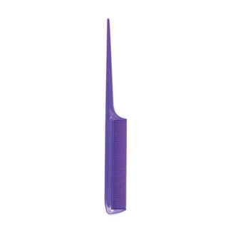 Annie Rat Tail Comb Bulk 12Ct Purple