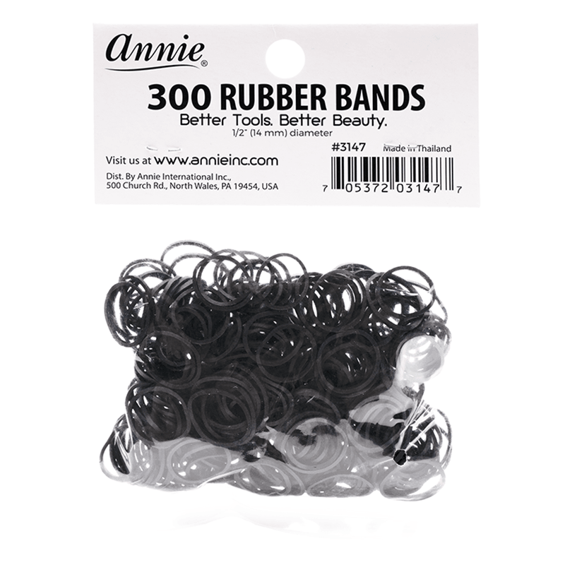 Annie Large Assorted Color Rubber Bands 150 ct #3150