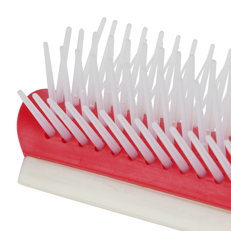 
                  
                    Load image into Gallery viewer, Annie Ergo Rubber Cushion Detangling Brush 9 Row Brushes Annie   
                  
                