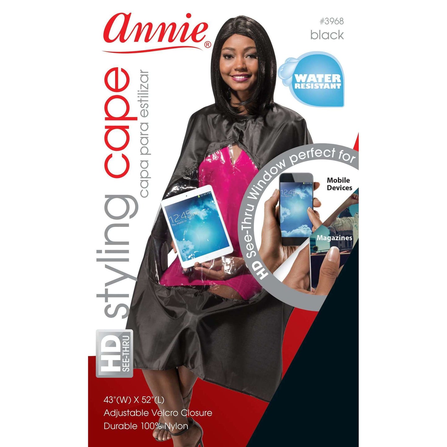 Annie International:Annie See-through Styling Cape