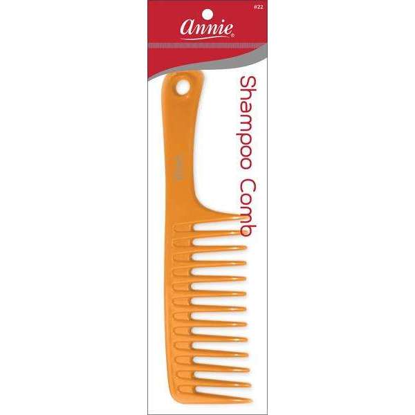Annie International:Annie Shampoo Comb Asst Color:Bone