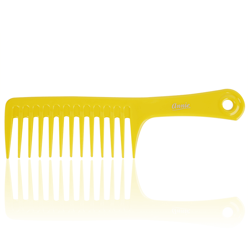Annie International:Annie Shampoo Comb Asst Color:Yellow