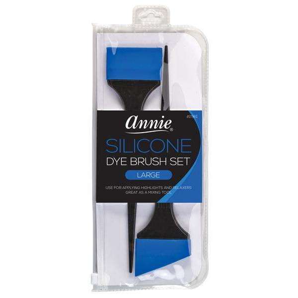 Annie Silicone Dye Brushes Large Blue