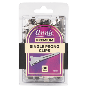 
                  
                    Load image into Gallery viewer, Annie Single Prong Clips 80Ct Hair Clips Annie   
                  
                