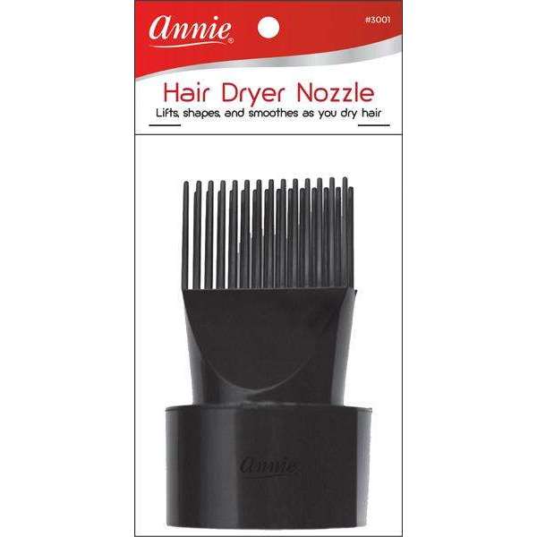 Annie International:Annie Snap On Hair Dryer Pik Black