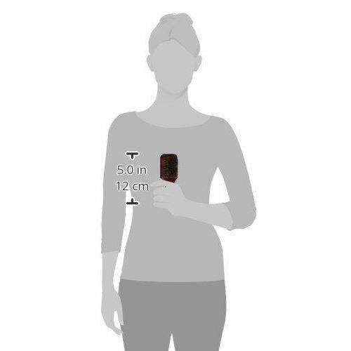 Annie International:Annie Soft Mini Club Board Bristle Brush Display, 36 Count Bulk Men's Brushes, Dark Brown