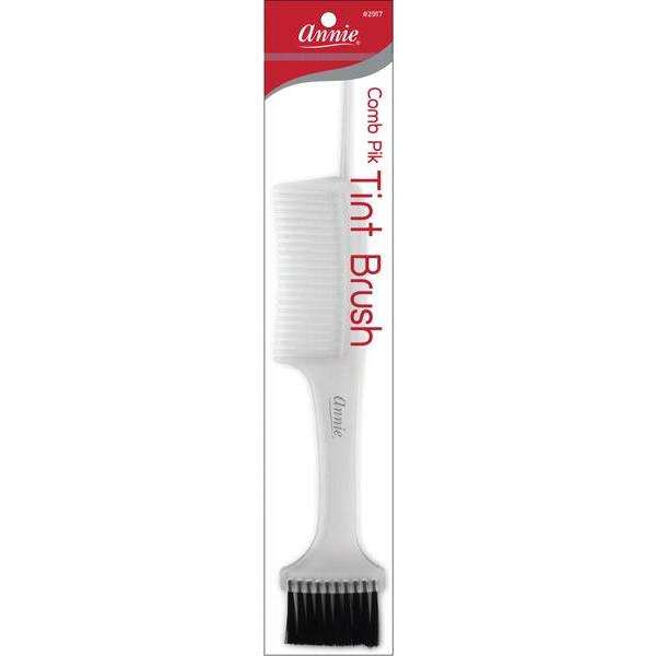 Annie International:Annie Tint Brush With Comb And Pik - Clear