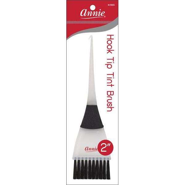 Annie International:Annie Tinting Brush with Hook Tip 2In