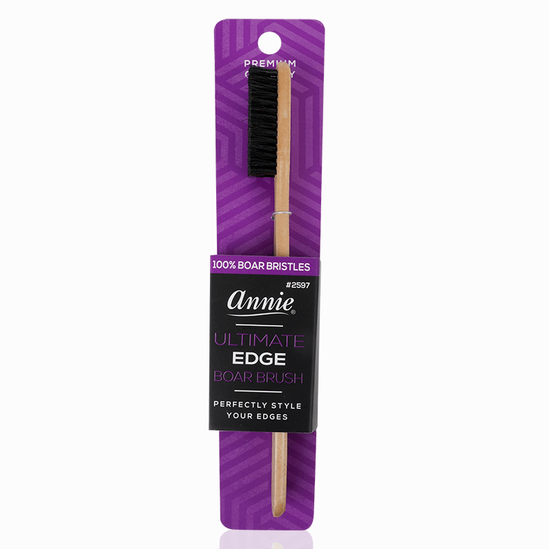 Annie Ultimate Edge Brush 100% Boar Bristle Brushes Annie