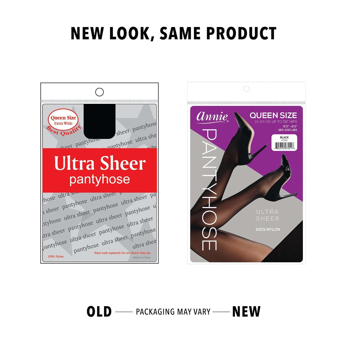 Annie Ultra Sheer Pantyhose Queen Asst Color Pantyhose Annie