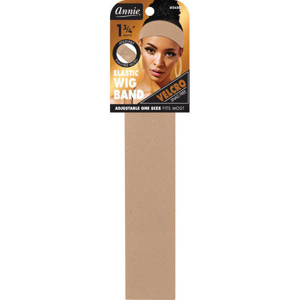 Annie Velcro Wig Band 4.5cm Light Brown Wig Band Annie