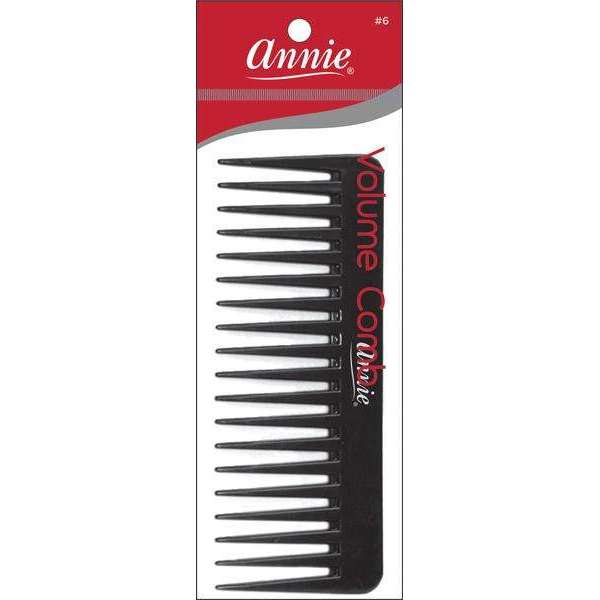 Annie International:Annie Volume Comb Asst Color:Black