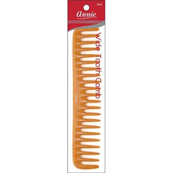 Annie International:Annie Wide Tooth Comb Bone Color