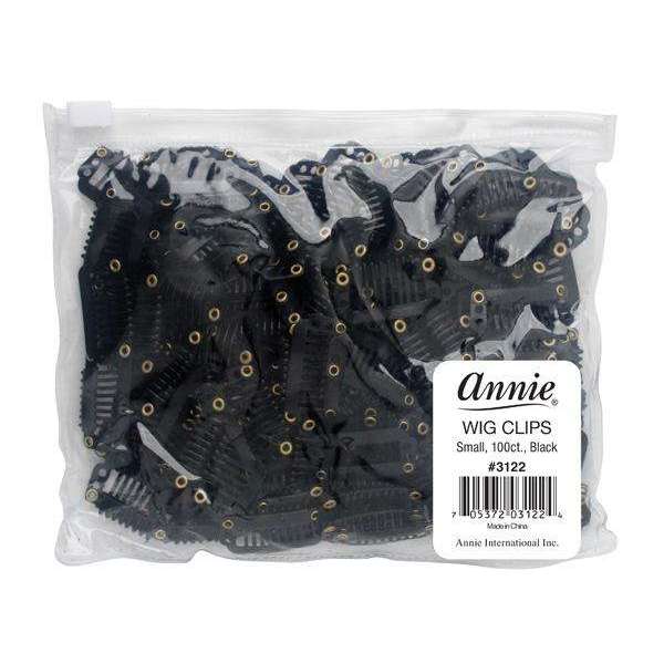 Annie International:Annie Wig Clips S 100Ct Black Bulk