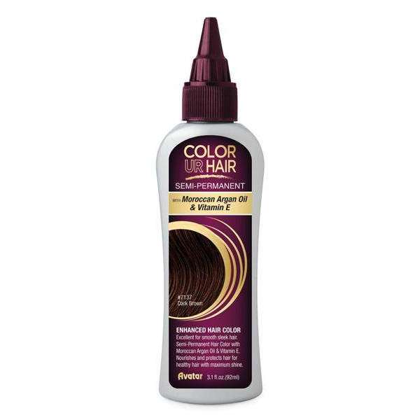 
                  
                    Load image into Gallery viewer, Avatar Color Ur Hair 3.1Oz Asst Colors Hair Color Avatar Dark Brown  
                  
                