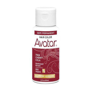 
                  
                    Load image into Gallery viewer, Avatar Junior Semi-Permanent Hair Color 2.1Oz Asst Colors Hair Color Avatar Cherry Cola  
                  
                