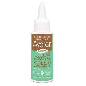 
                  
                    Load image into Gallery viewer, Avatar Spice Semi-Permanent Hair Color 2.8oz Asst Color Hair Color Avatar Cool Tarragon Green  
                  
                