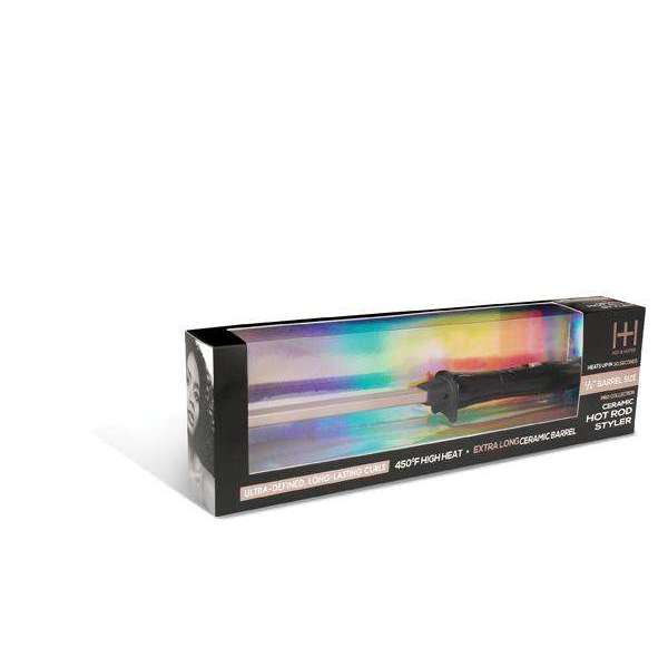 Hot & Hotter Ceramic Hot Rod Styler Wand 1/2 inch Curling Iron Hot & Hotter