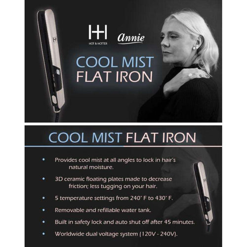 Hot & Hotter Cool Mist Flat Iron
