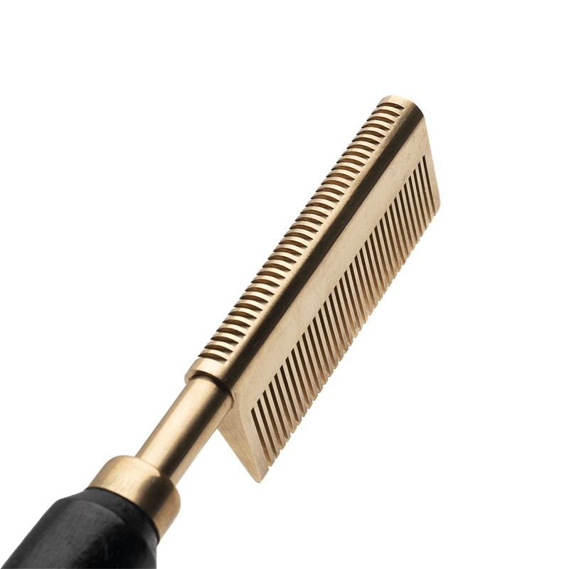 
                  
                    Load image into Gallery viewer, Hot &amp;amp; Hotter Electric Straightening Comb Medium Double Sided Teeth Straightening Comb Hot &amp;amp; Hotter   
                  
                