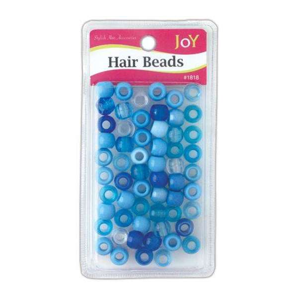 Annie International:Joy Large Hair Beads 60Ct Blue Asst