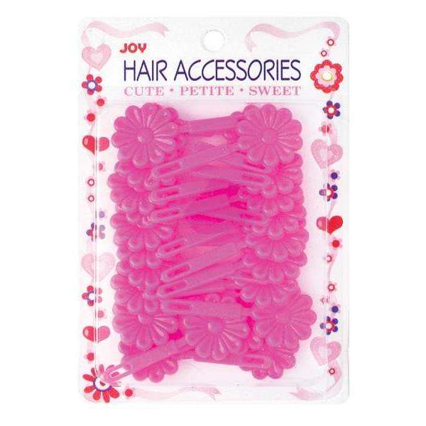 Joy Daisy Barrettes Hot Pink Joy