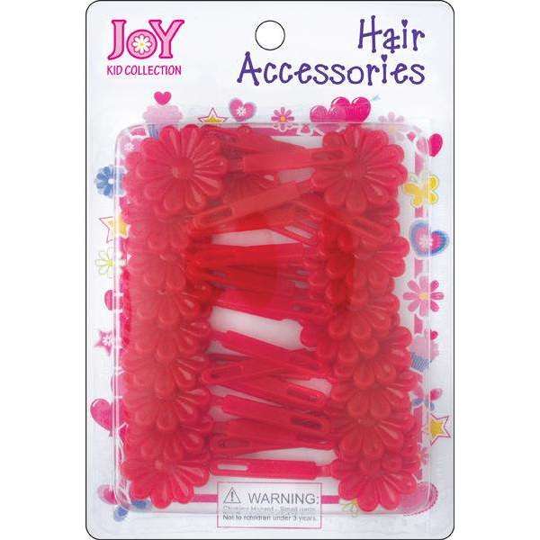 Joy Hair Barrettes Red Beauty’s Bin Inc.