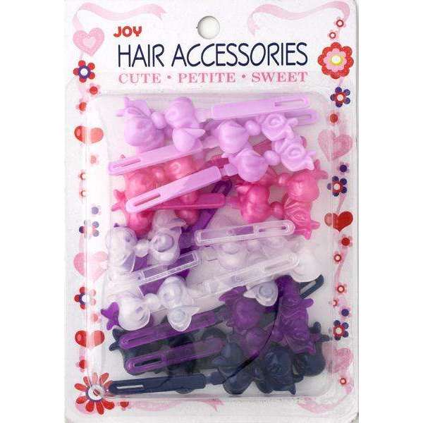 Joy Ribbon Barrette II 20ct Assorted Joy