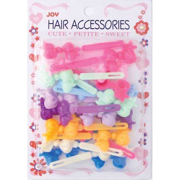Joy Ribbon Barrettes Assorted Multicolor Joy