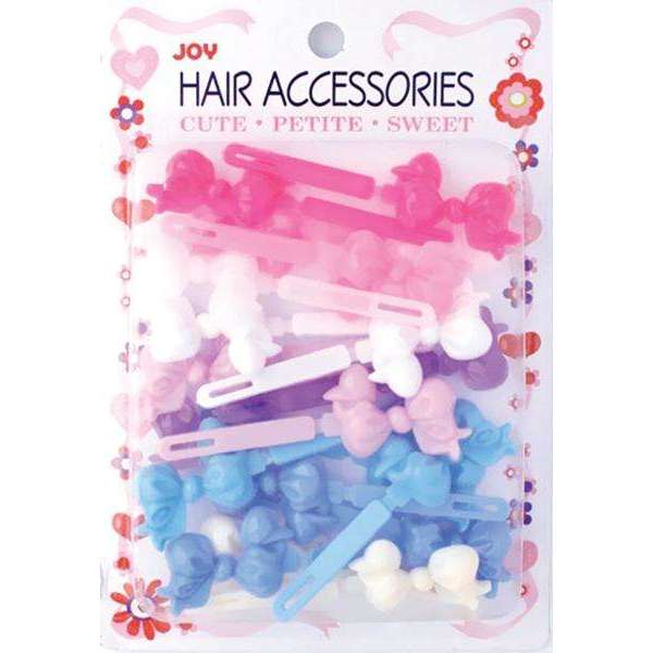 Joy Ribbon Barrettes Assorted Light Pastel Joy