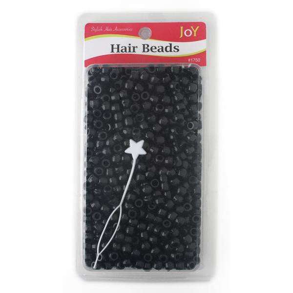 Annie International:Joy Round Beads Regular Size 1000Ct Black