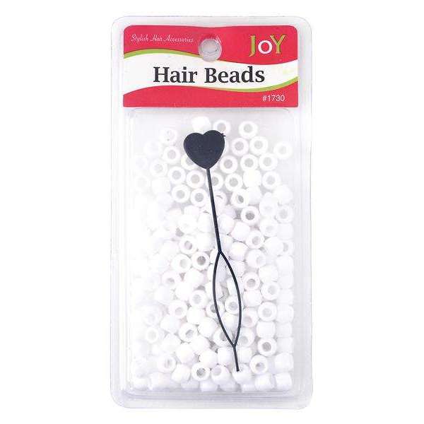 Annie International:Joy Round Beads Regular Size 200Ct White