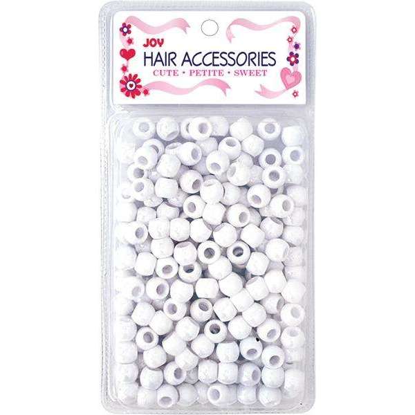 Annie International:Joy Large Hair Beads 240Ct White