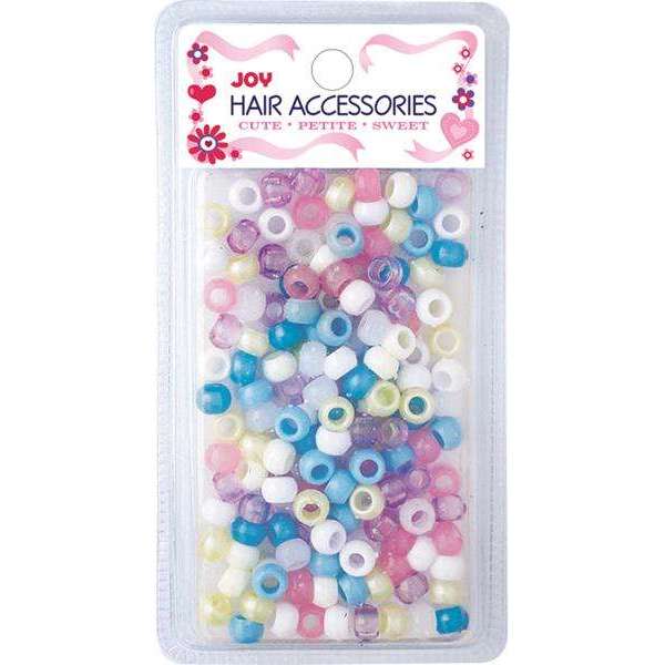 Annie International:Joy Round Plastic Beads Regular Size 200Ct Asst Color