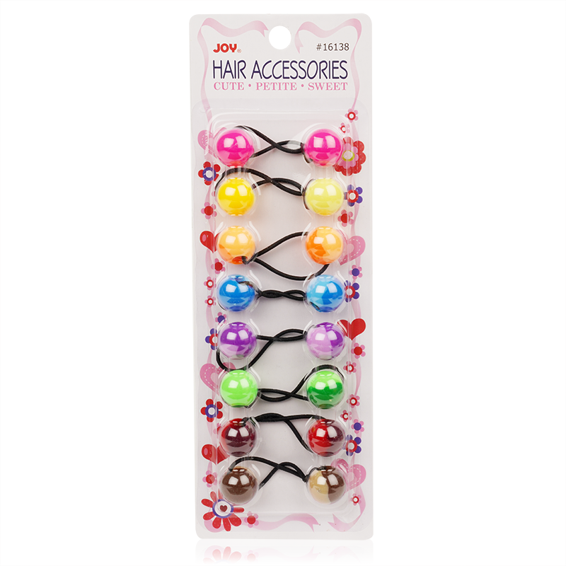 Joy Twin Beads Ponytailers 20mm 8ct Ponytailers Joy