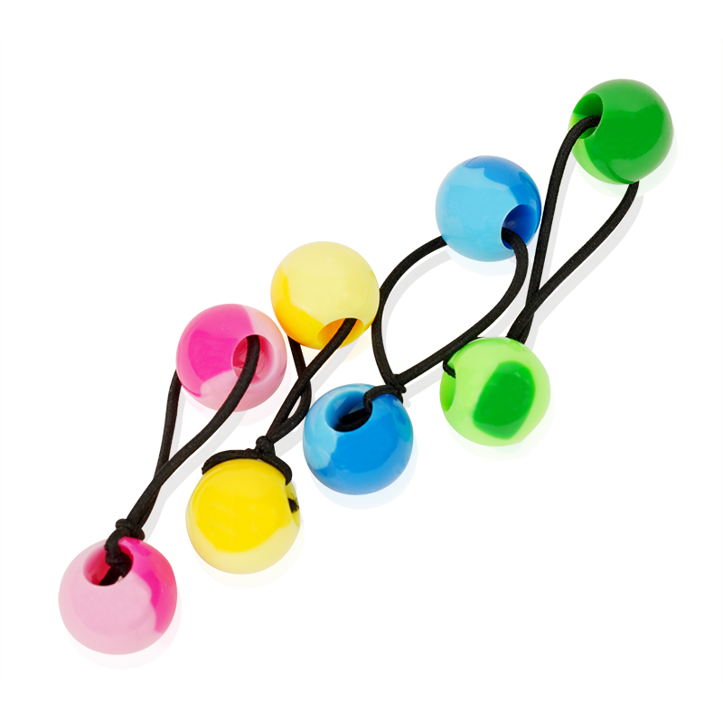 Joy Twin Beads Ponytailers 20mm 8ct Ponytailers Joy