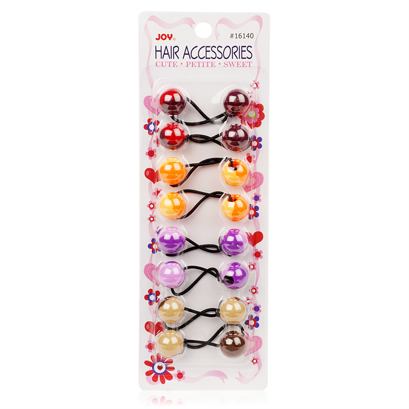 Joy Twin Beads Ponytailers 20mm 8ct Ponytailers Joy