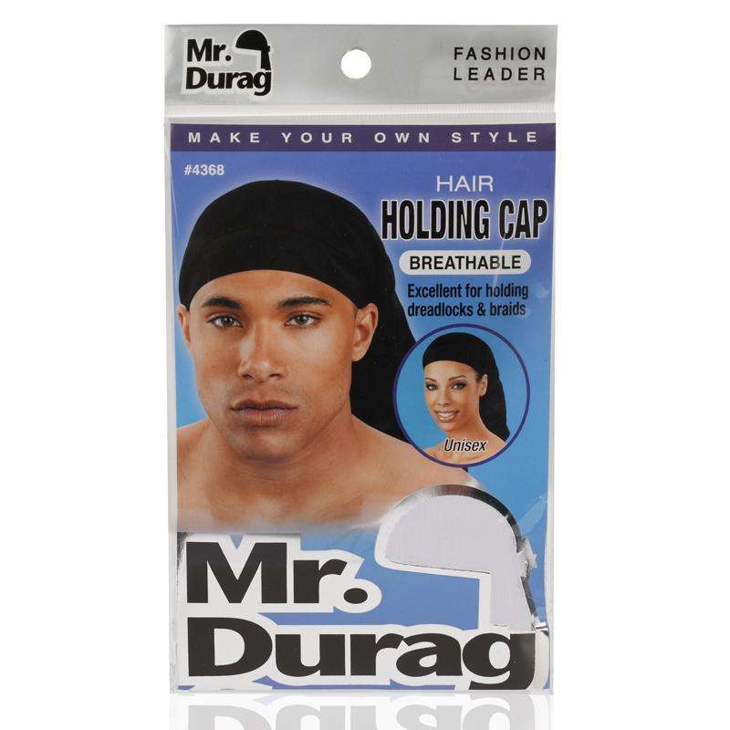 Annie International:Mr. Durag Men's Satin Hair Holding Cap Asst Color:White