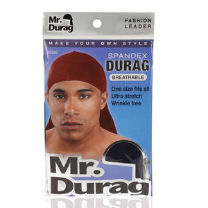 
                  
                    Load image into Gallery viewer, Mr. Durag Spandex Durag Asst Color Durags Mr. Durag Navy  
                  
                