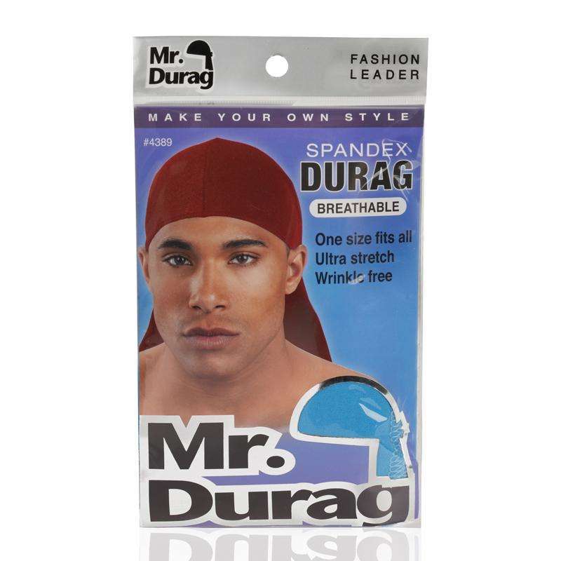 
                  
                    Load image into Gallery viewer, Mr. Durag Spandex Durag Asst Color Durags Mr. Durag Sky Blue  
                  
                