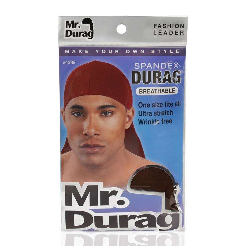 Annie International:Mr. Durag Spandex Durag Asst Color:Brown