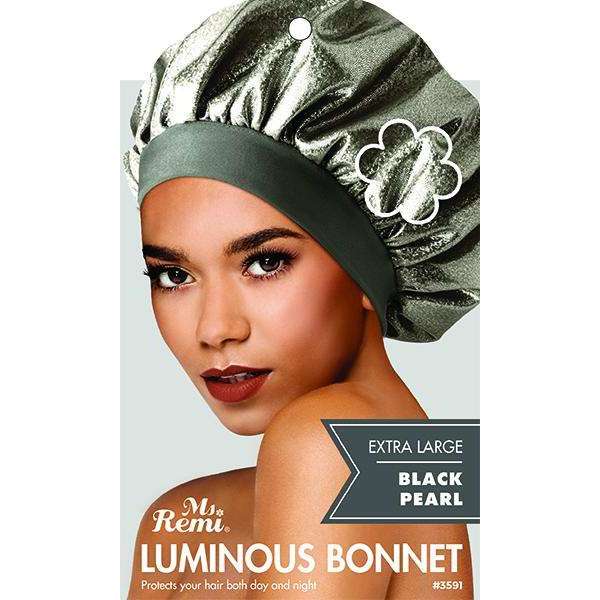 Annie International:Ms. Remi Luminous Bonnet XL Black