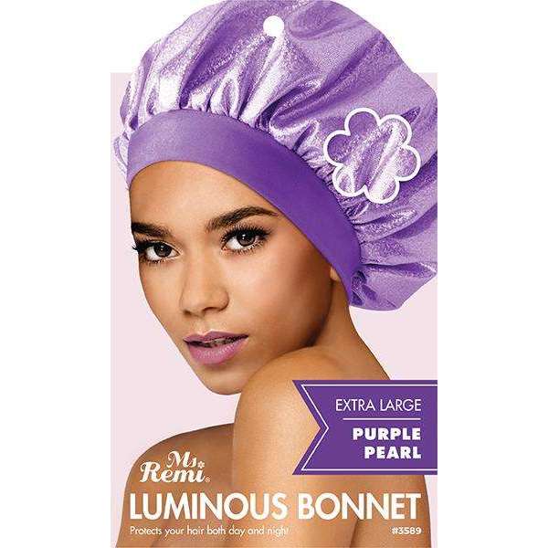 Annie International:Ms. Remi Luminous Bonnet XL Purple